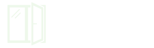 AM Windows logo with stylised open window and text branding